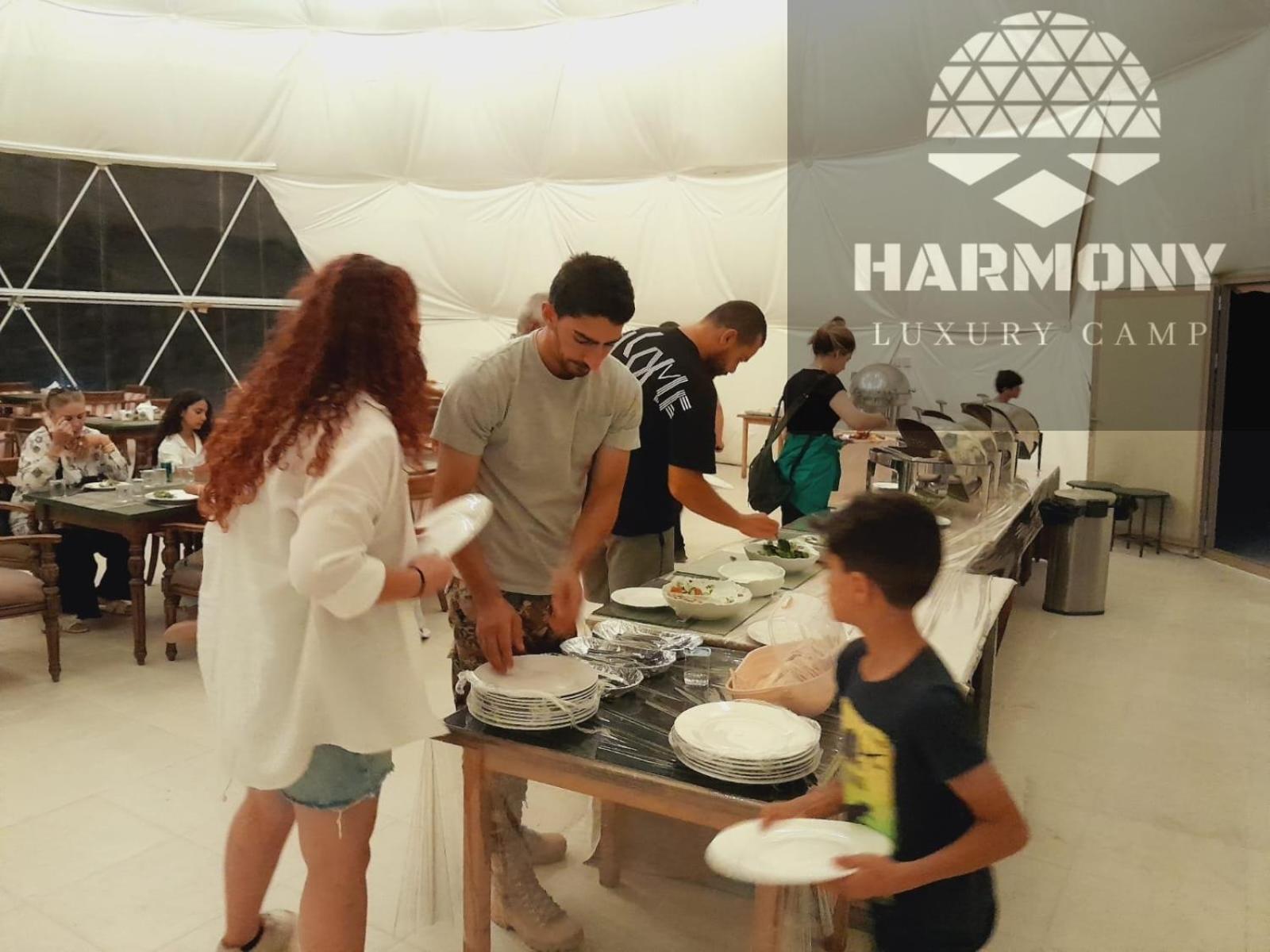 Hotel Harmony Luxury Camp Wadi Rum Exterior foto